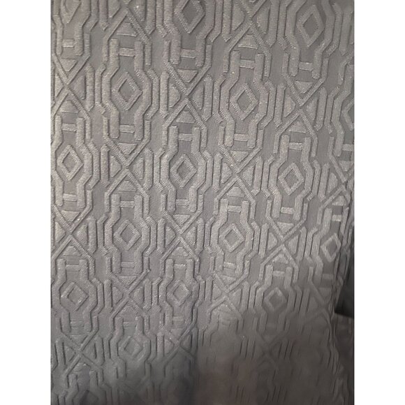 J. McLaughlin Navy Blue Women's Size Large Catalyst Quatrefoil Texture Print Jac - Picture 6 of 6